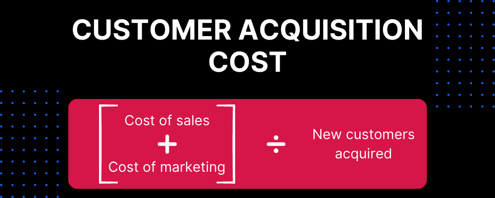 Customer Acquisition Cost Sales Metrics