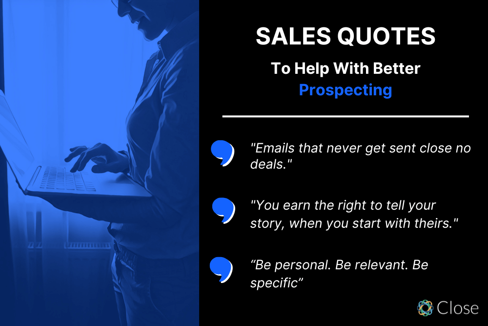 Sales Quotes to Help with Better Sales Prospecting