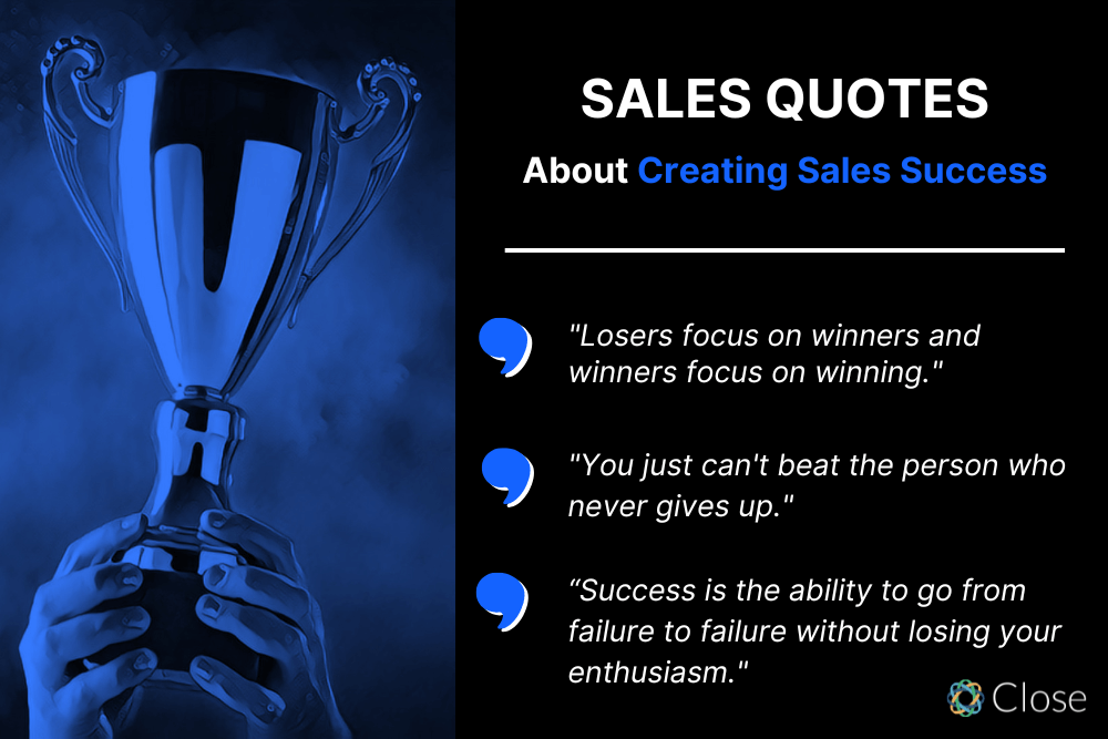 The Best Quotes About Creating Sales Success