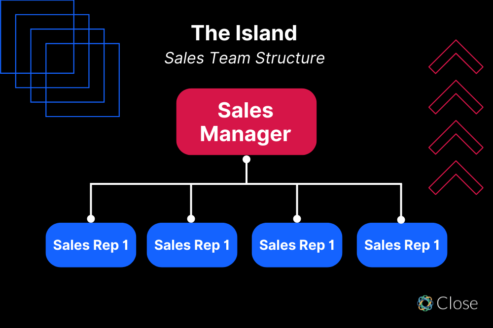 Sales Team Structure 1: The Island Structure