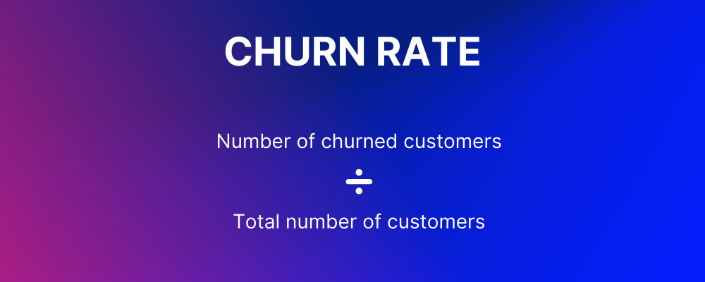 Churn Rate Calculation CRM KPIs