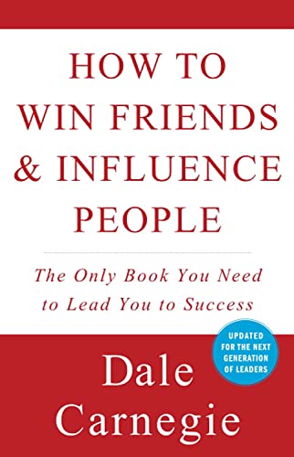 Great Sales Books to Improve Your Mindset - How to Win Friends and Influence People.