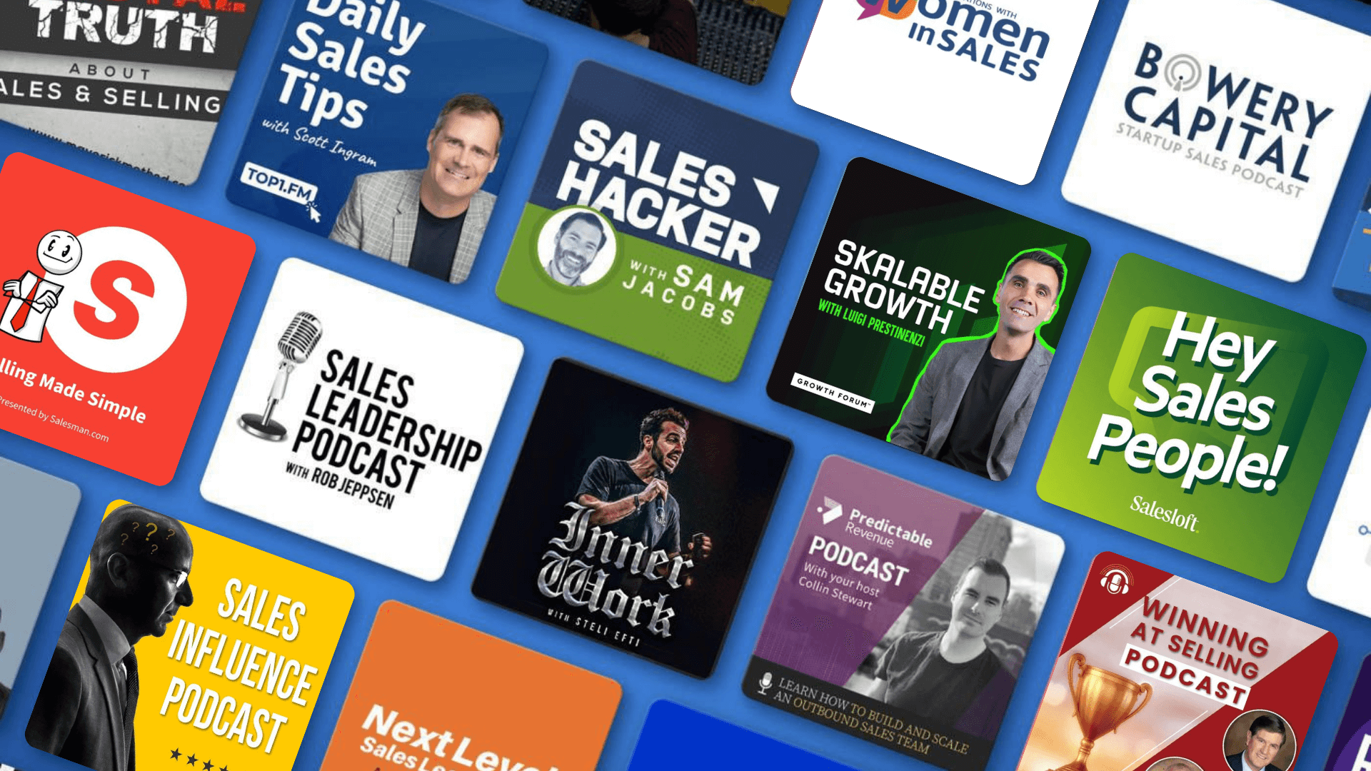 Top 35 Sales Podcasts + Best Episodes for 2024