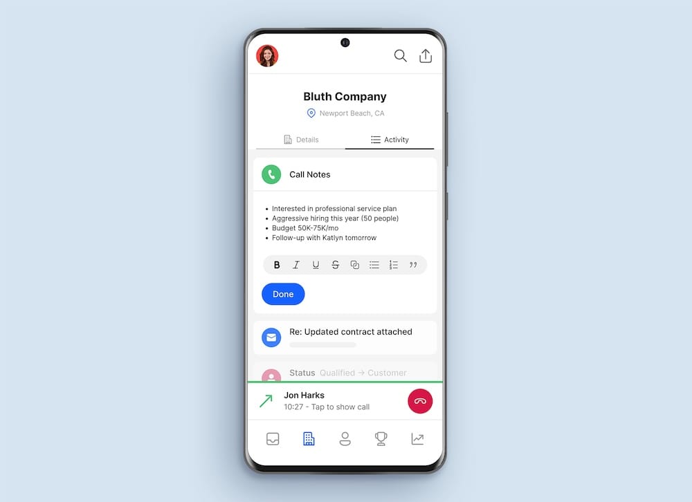 Close Android App - Inbound and Outbound Calling
