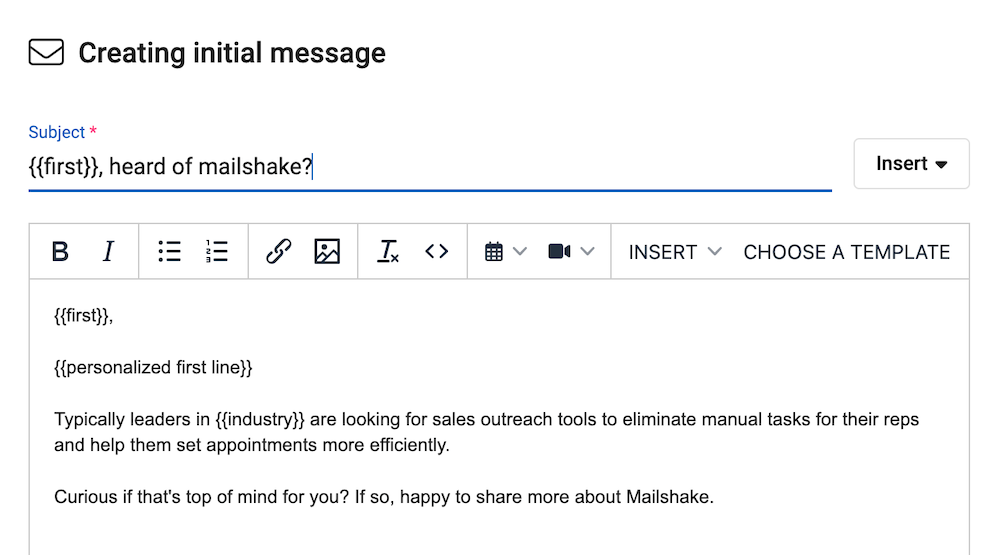 Cold Email Software - Mailshake