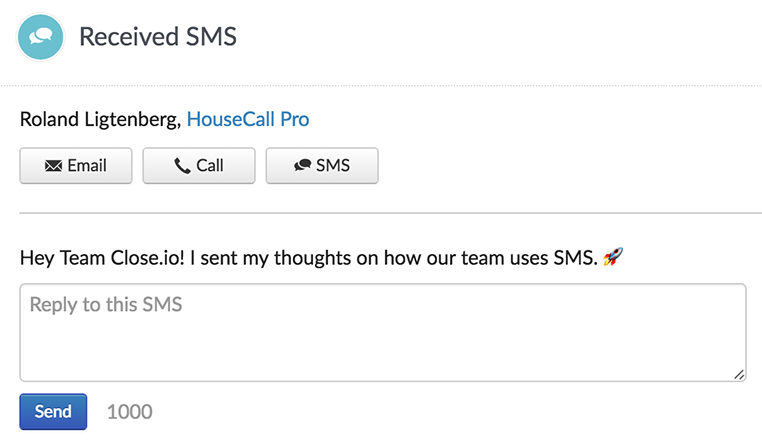 How HouseCall Pro increased their close rate by 15% using SMS