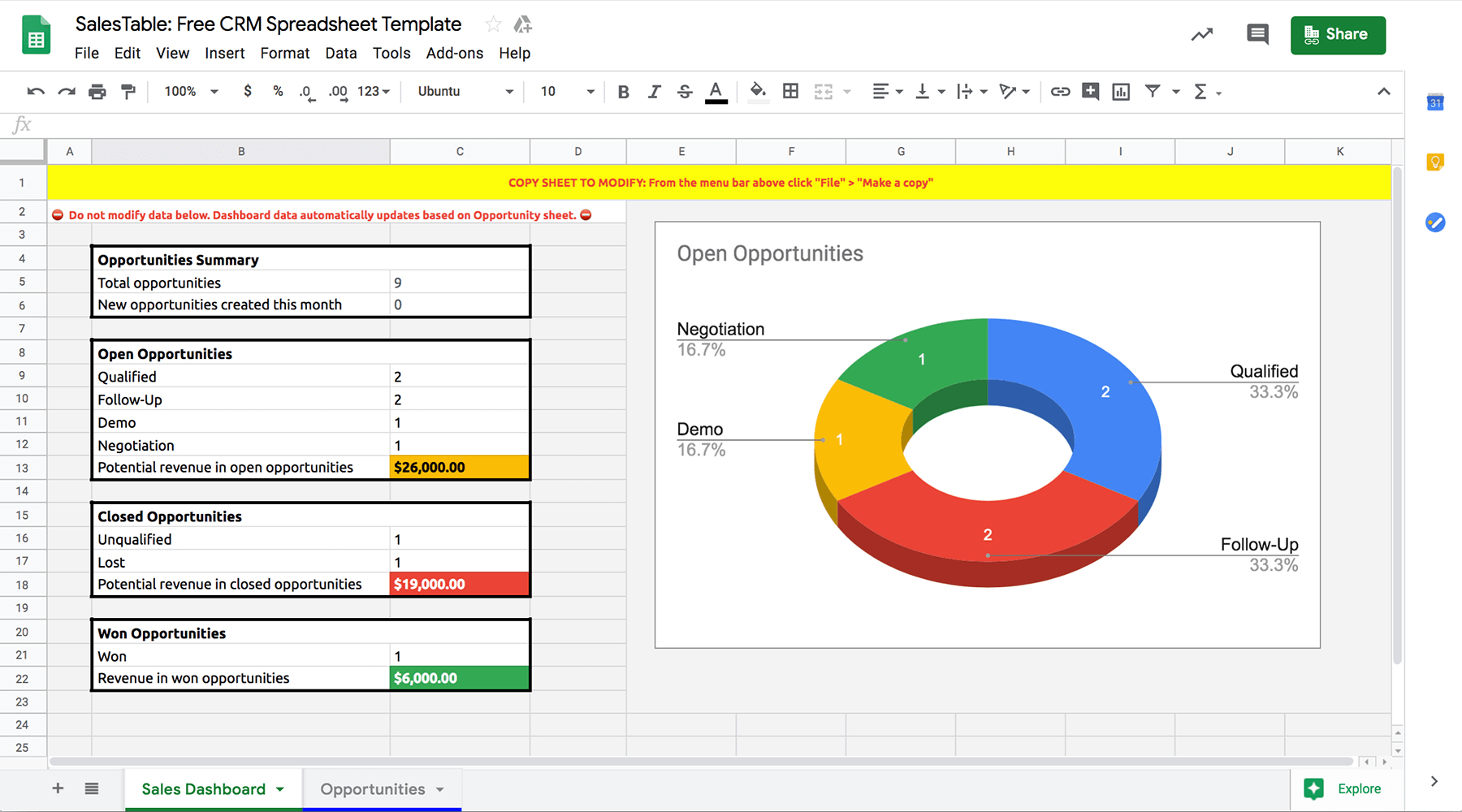 How to Use Google Sheet as a CRM
